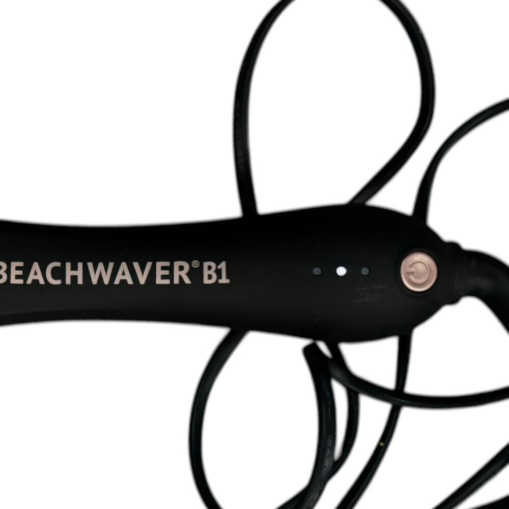 Beachwaver B1 Rotating Curling Iron 1” Ceramic Barrel Midnight Rose - Picture 6 of 8